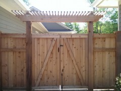 Cedar Privacy Fence Photo Gallery | Fence Installation MN | Fence ...