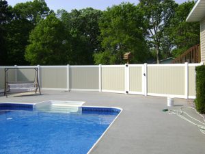 Isanti MN Vinyl Pool Fencing